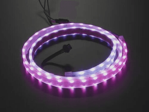 Светодиодная лента NeoPixel с двойной боковой подсветкой, 120 светодиодов на метр — фото 2
