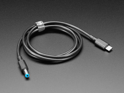 Кабель USB Type C 3.1 PD с цилиндрическим разъемом 5,5 мм — выход 9 В, 5 А — фото 2