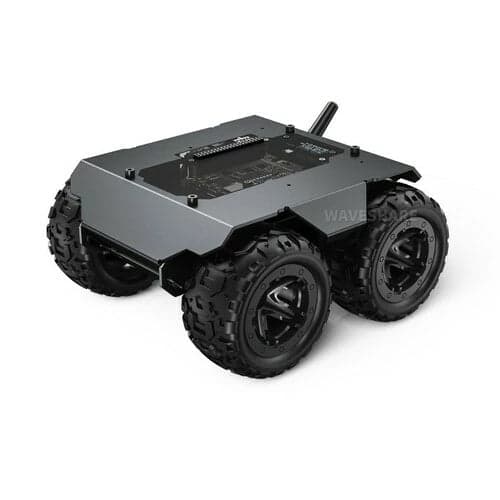 WAVE ROVER Гибкое и расширяемое шасси мобильного робота с полным приводом, цельнометаллический корпус, поддержка нескольких хостов, со встроенным модулем ESP32 — фото 2