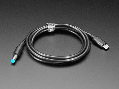 Кабель USB Type C 3.1 PD с цилиндрическим разъемом 5,5 мм — выход 20 В, 5 А — фото 2