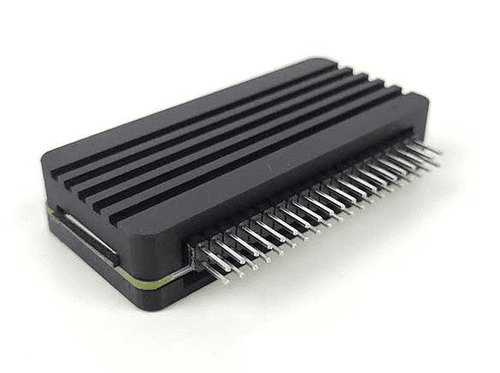 Корпус с радиатором Raspberry Pi Zero — прямоугольный — фото 2