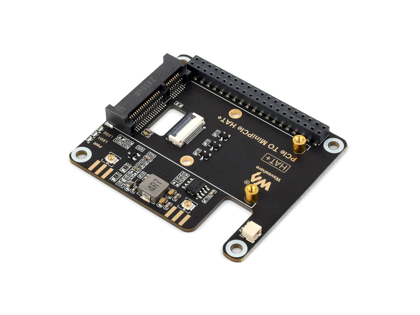 Адаптер PCIe TO MiniPCIe для Raspberry Pi 5, совместимый с беспроводной сетевой картой MiniPCIe, поддерживает соединение USB Bluetooth, без драйверов, Plug And Play, высокоскоростная сеть — фото 2