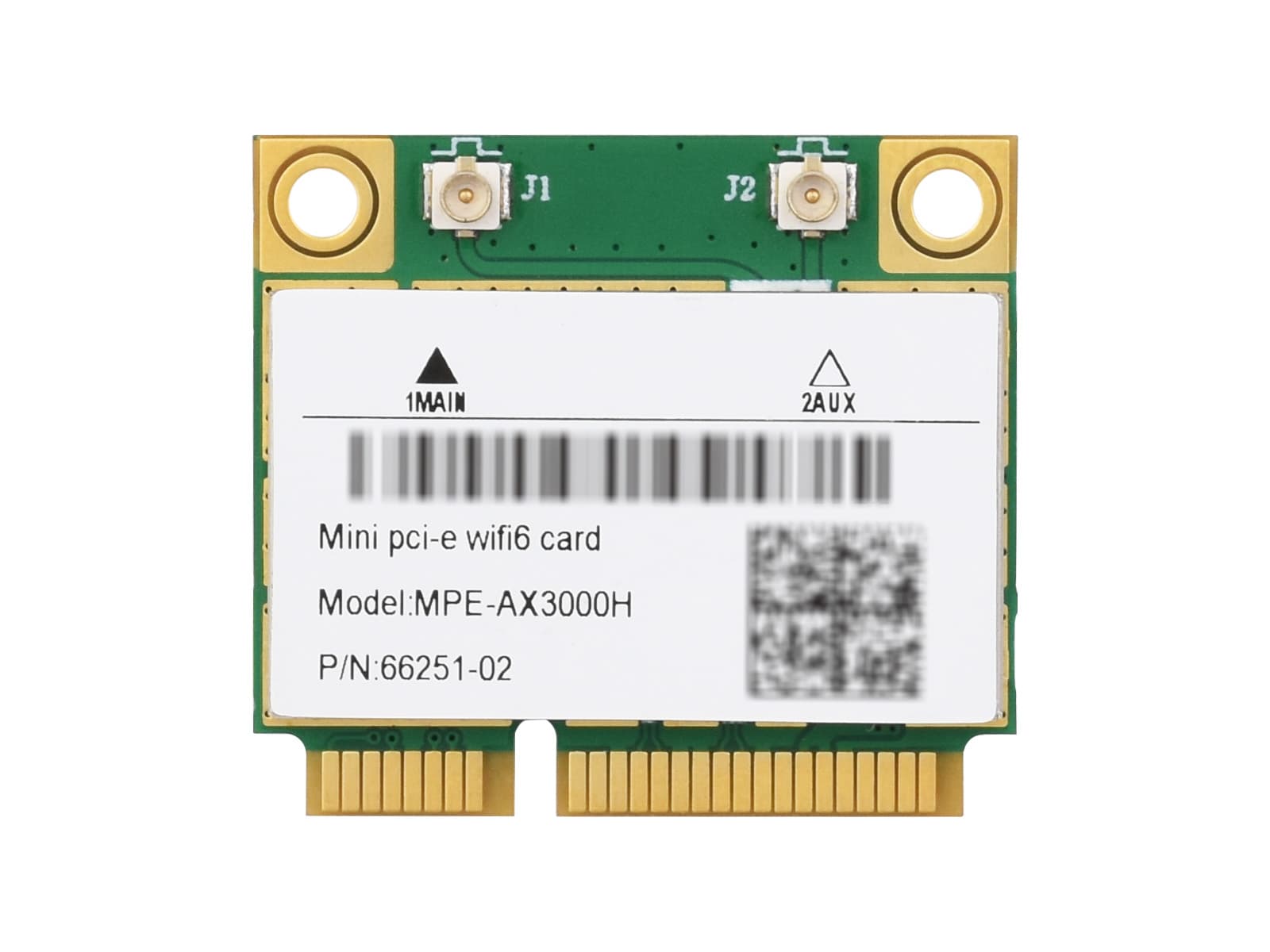Беспроводная сетевая карта MINIPCIE AX200, гигабитный двухдиапазонный Wi-Fi 6, стандарт 802.11AX, Bluetooth 5.2 — фото 2