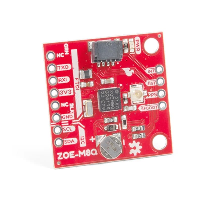 GPS-навигатор SparkFun — ZOE-M8Q (Qwiic)