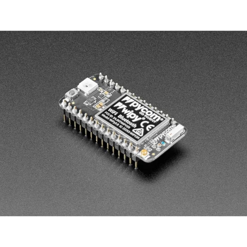 Собранный Pycom WiPy 3.0 с разъемами — плата расширения MicroPython IoT