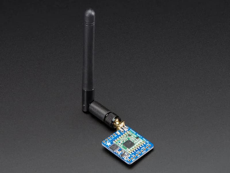 Радиотрансивер Adafruit RFM96W LoRa - 433 МГц RadioFruit