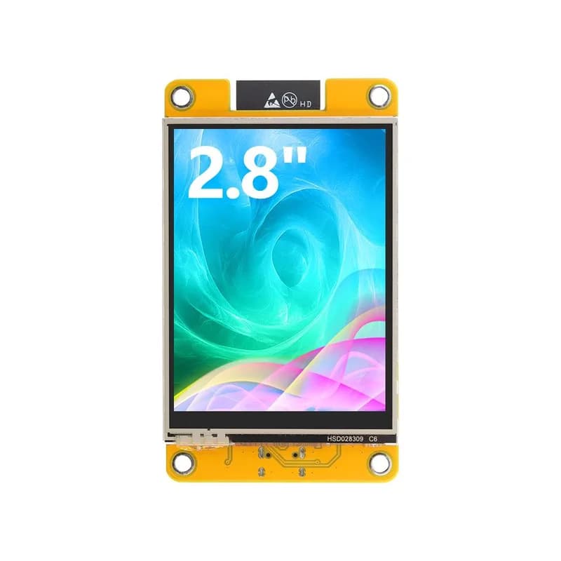 2,8-дюймовый сенсорный ЖК-дисплей ESP32 с разрешением 240x320 | С Wi-Fi и BT/BLE