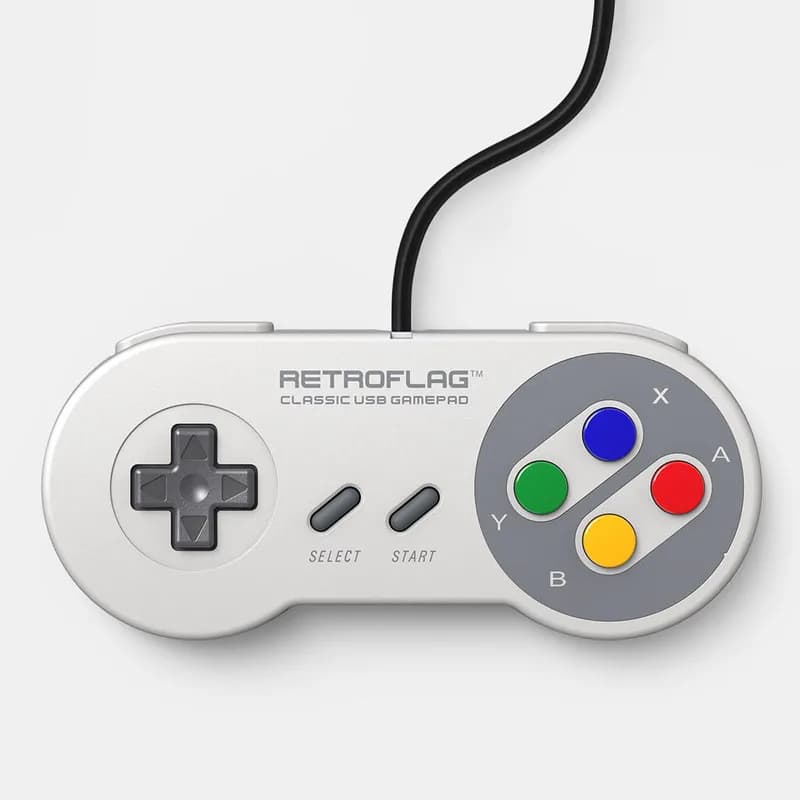 Классический USB-контроллер в стиле SNES