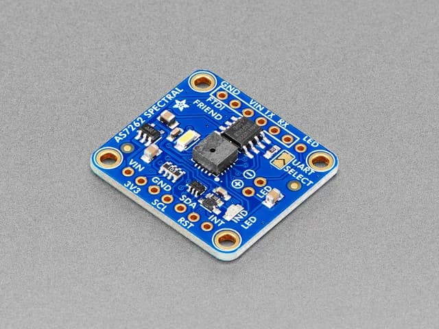Adafruit AS7262 6-канальный датчик видимого света/цвета