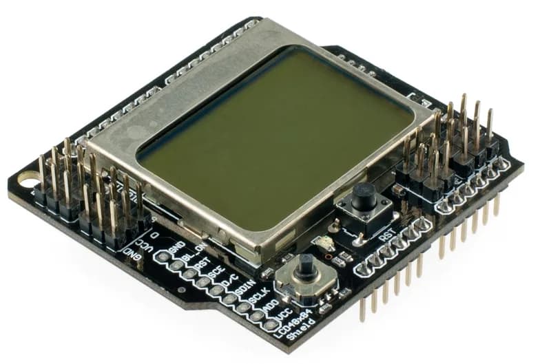 Расширьте возможности своих проектов Arduino с помощью LCD4884 Shield!