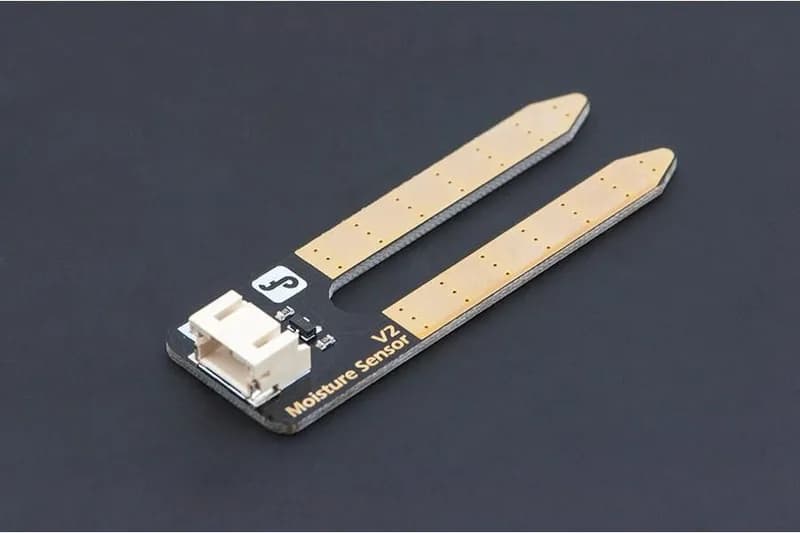 Датчик влажности почвы (совместим с Arduino), погружной, золотой