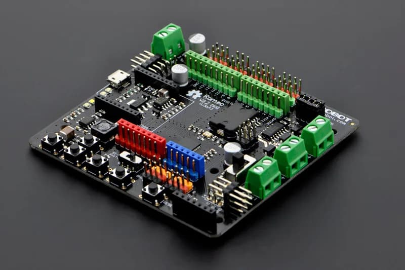 Romeo V2 - плата управления роботом с драйвером двигателя (совместима с Arduino)