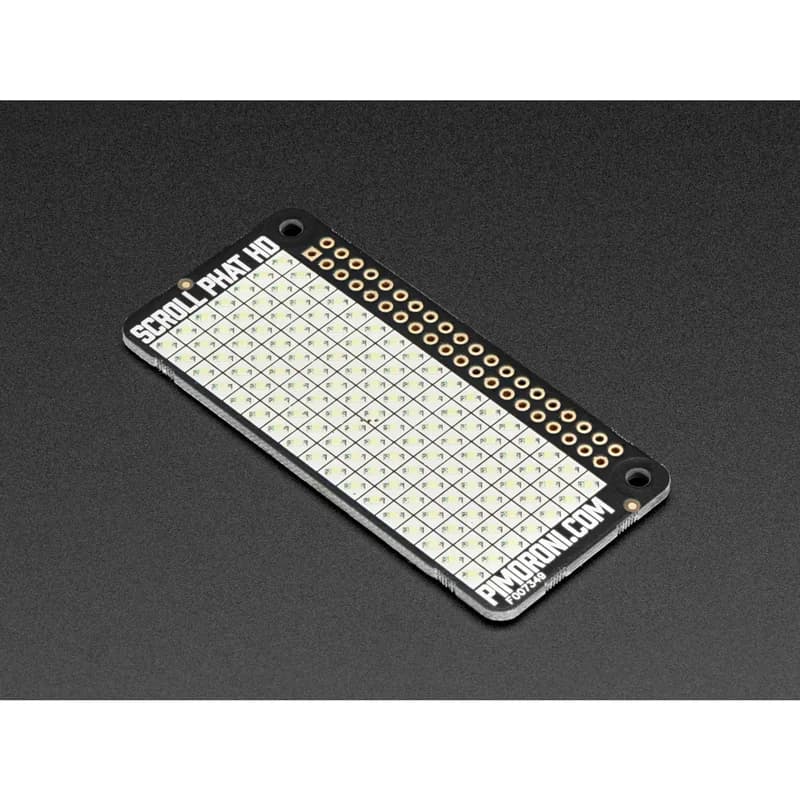 Pimoroni Scroll pHAT HD – Светодиодная матрица для Raspberry Pi Zero