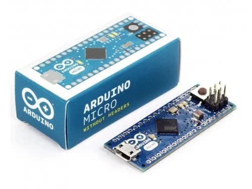 Arduino Micro без разъемов