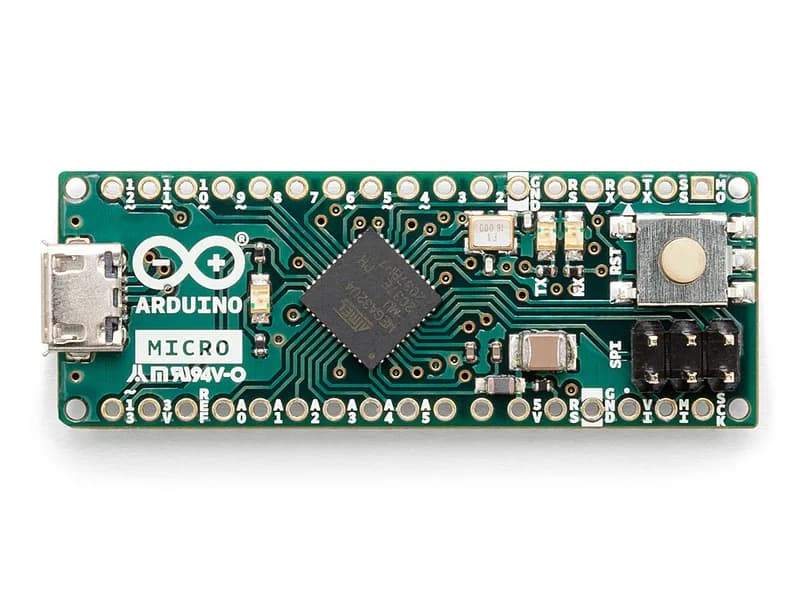 Arduino Micro без разъемов