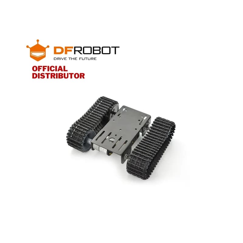 DFRobot Black Gladiator — гусеничное шасси робота | Роб0153