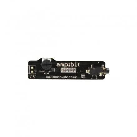 AMP:BIT усилитель класса D для micro:bit v1 с разъемом для наушников