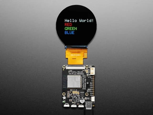 Adafruit Qualia ESP32-S3 для дисплеев TTL RGB-666