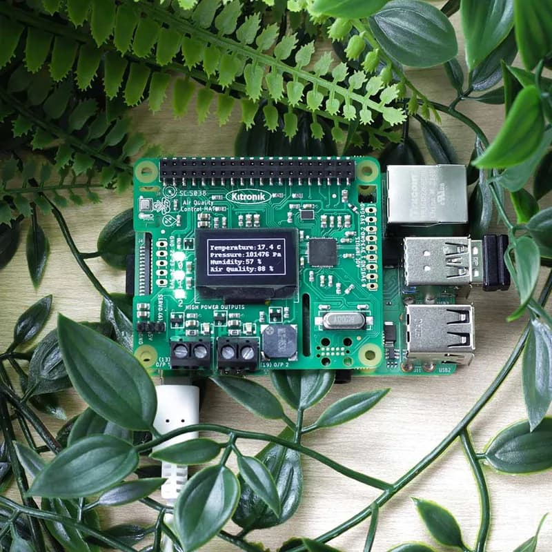 Kitronik Шляпа для контроля качества воздуха для Raspberry Pi