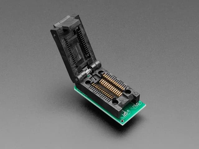 Тестовая розетка для поверхностного монтажа - SOIC-28, широкий разъем