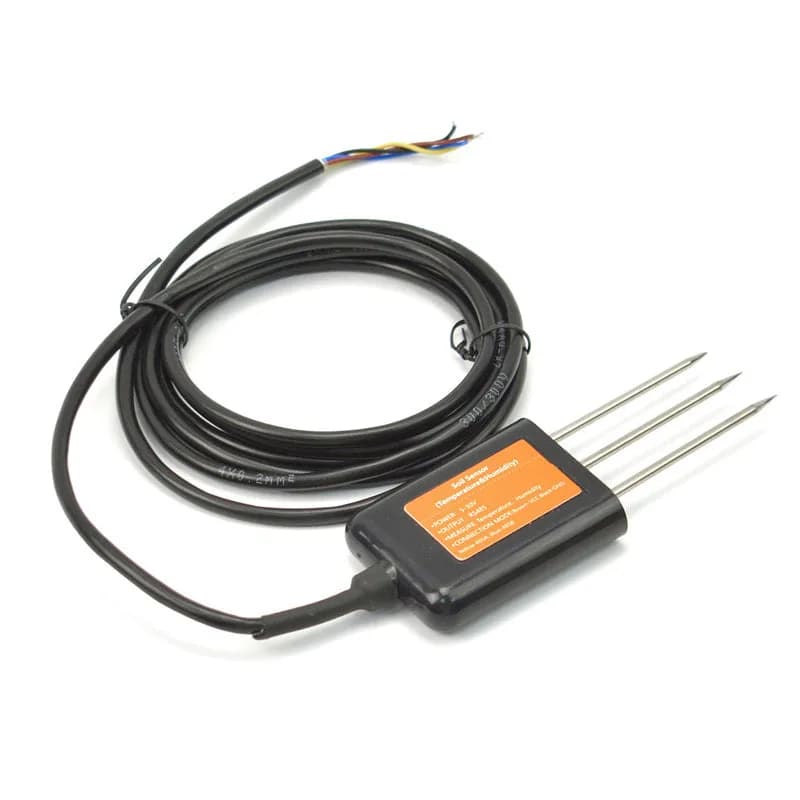 RS485 MODBUS-RTU Датчик температуры и влажности почвы для системы автоматического полива (IP68, совместимость с Arduino)
