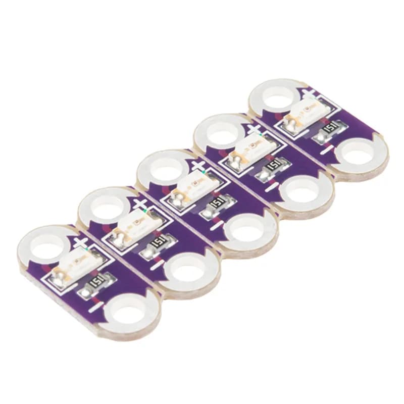 LilyPad LED (5шт) - Красный