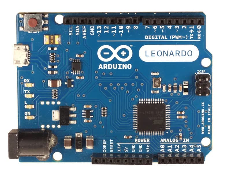 Arduino Leonardo - С разъемами