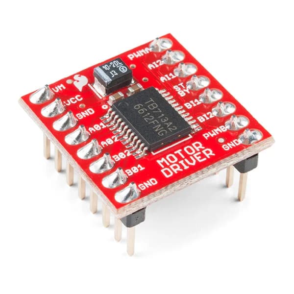 SparkFun — двойной TB6612FNG (с разъемами)