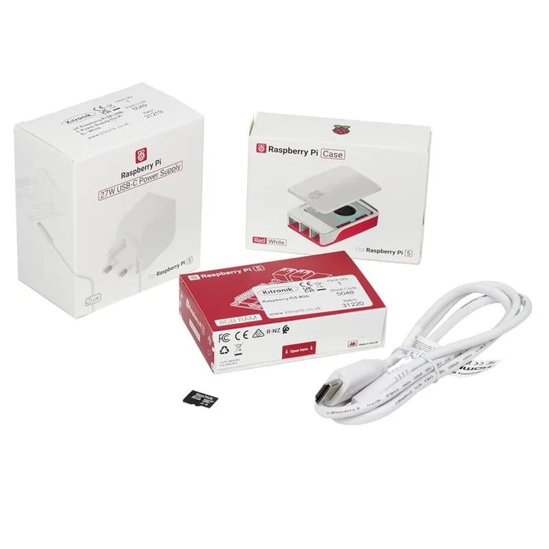 Стартовый комплект Kitronik Raspberry Pi 5 (4 ГБ и 8 ГБ)
