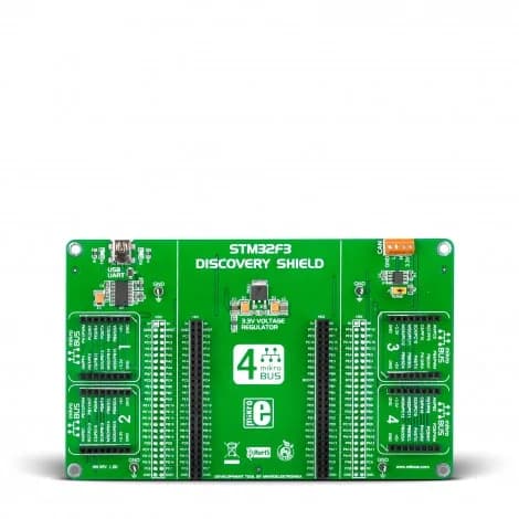 STM32F3 Дискавери Шилд