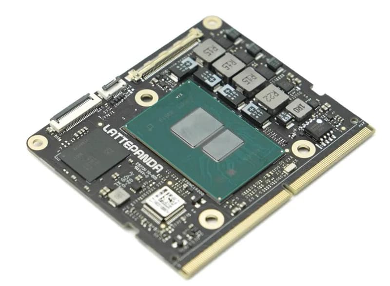 LattePanda Mu — вычислительный модуль Micro x86 (ЦП N100, 8 ГБ ОЗУ, 64 ГБ eMMC) с лицензией Win11 Enterprise