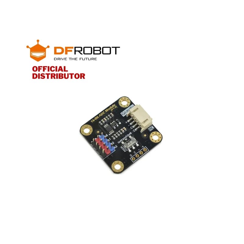 DFRobot Gravity: 16-битный модуль АЦП I2C ADS1115 | DFR0553