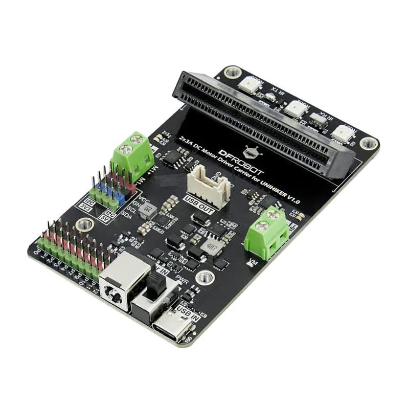 Несущая плата драйвера двигателя постоянного тока 2x3A для UNIHIKER M10