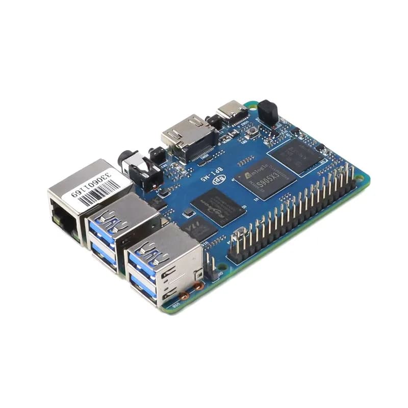 Banana Pi M5 4 ГБ ОЗУ + 16 ГБ четырехъядерный процессор eMMC, 64 бит для AIOT