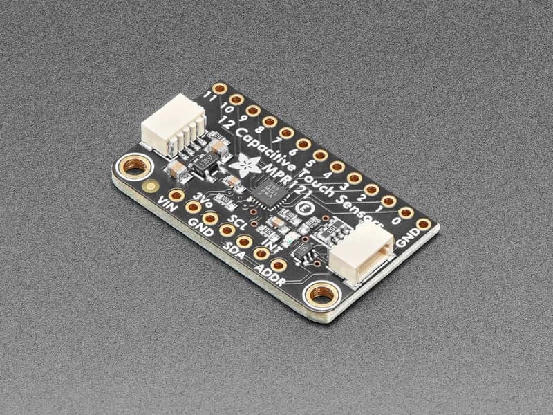 Adafruit 12-клавишный емкостный сенсорный датчик - MPR121 (STEMMA QT)