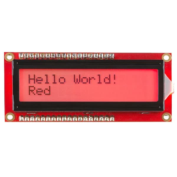 Базовый ЖК-дисплей 16x2 символов - RGB подсветка 5В
