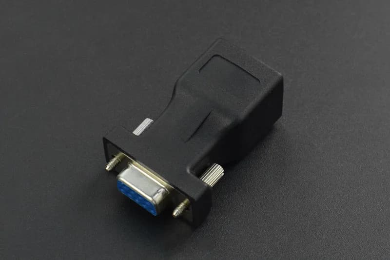 Переходник с гнезда DB9 на гнездо RJ45