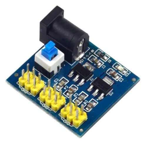 DC-DC 12 В до 3,3 В 5 В понижающий модуль питания для Arduino