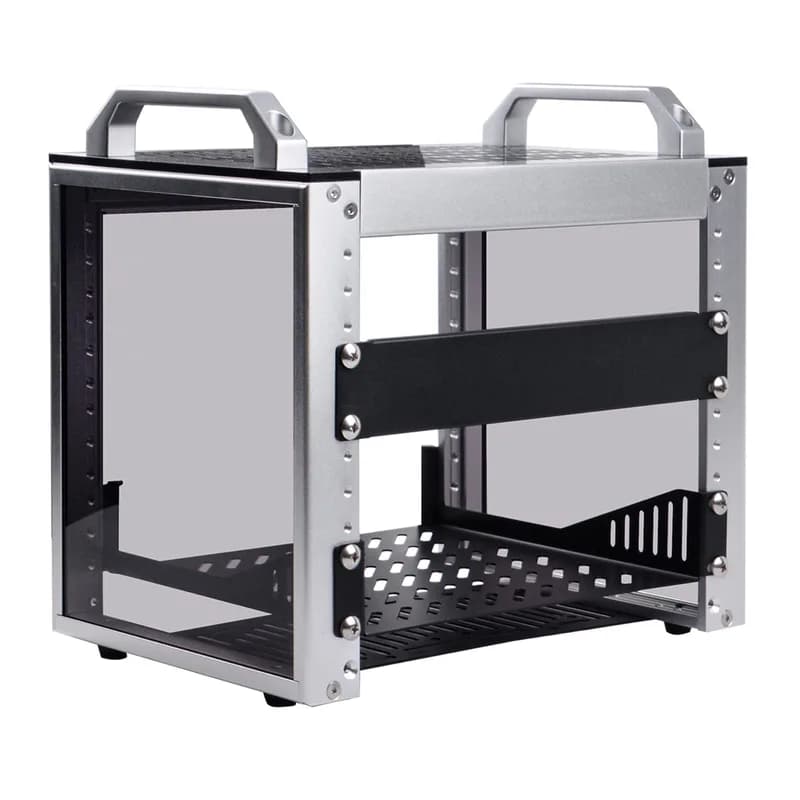 DeskPi RackMate T0 — 10-дюймовая мини-серверная стойка высотой 4U