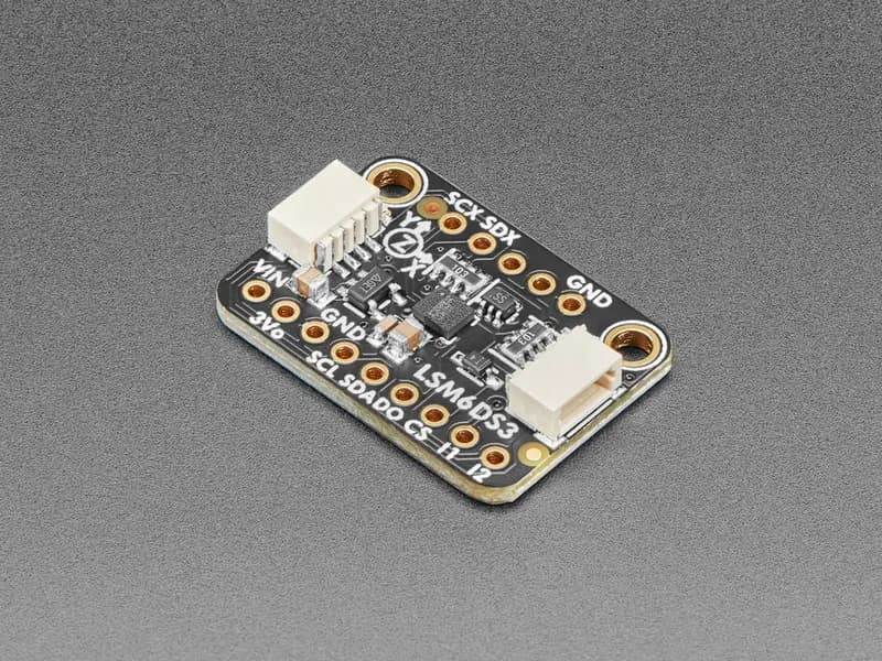 Adafruit LSM6DS3TR-C 6-DoF Accel + гироскопический IMU — STEMMA QT / Qwiic