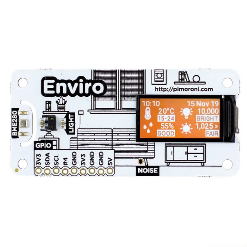 Enviro для Raspberry Pi