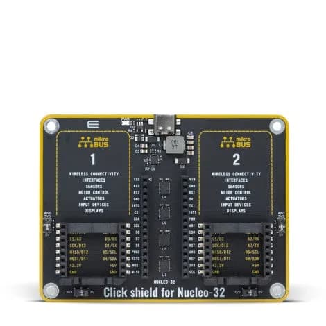 Click Shield для Nucleo-32
Обзор