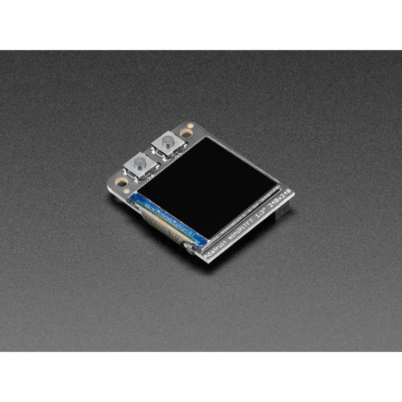 Adafruit Mini PiTFT 1.3 — надстройка TFT 240x240 для Raspberry Pi