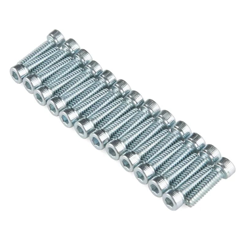 Винт с головкой под торцевой ключ (6-32; 9/16; упаковка по 25 шт.)