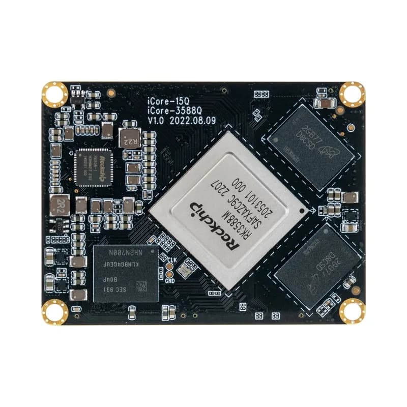 iCore-3588MQ Система искусственного интеллекта автомобильного класса на модуле