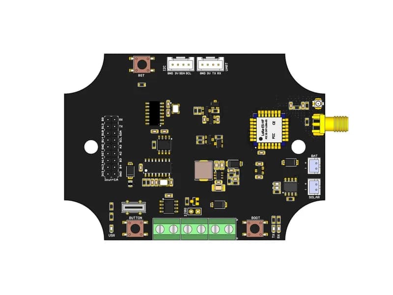 Комплект разработчика LoRa-E5 CAN — на основе LoRa-E5 STM32WLE5JC, протокол LoRaWAN, поддержка связи CAN FD и RS485.