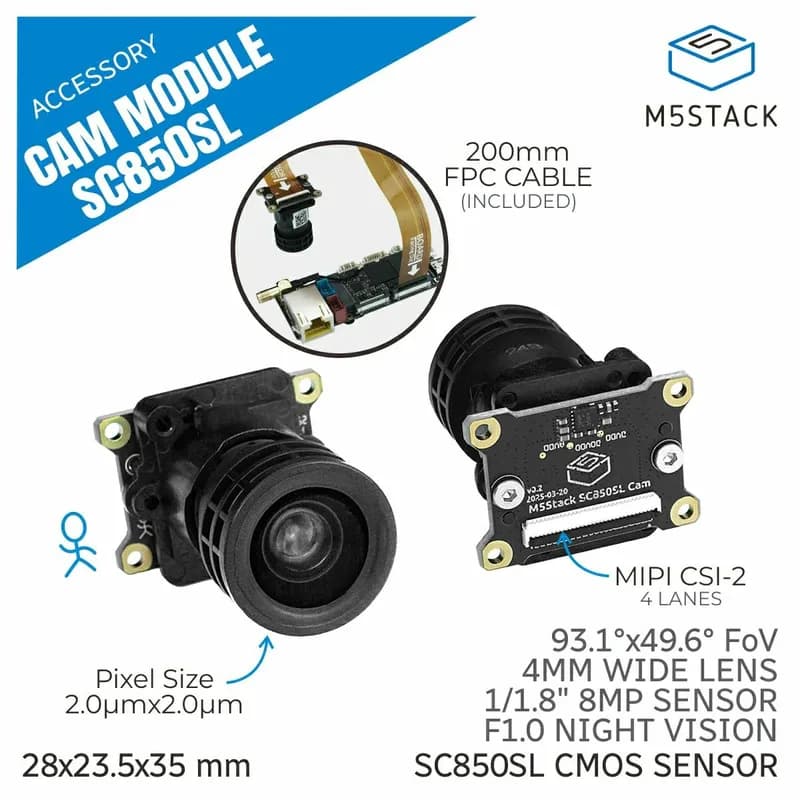 Вычислительный комплект M5Stack LLM630 (SC850SL)