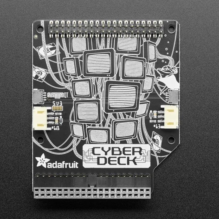 ШЛЯПА Adafruit Raspberry Pi 400 CYBERDECK