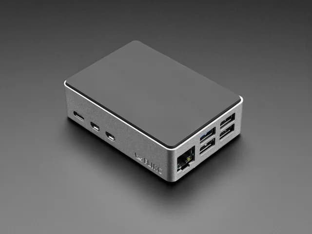 Алюминиевый корпус Flirc для Raspberry Pi 5