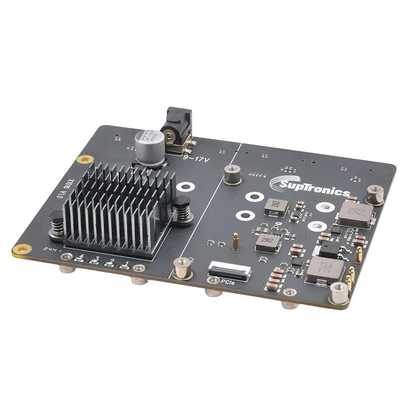 Надстройка SupTronics X1016 с четырьмя слотами NVMe для Raspberry Pi 5